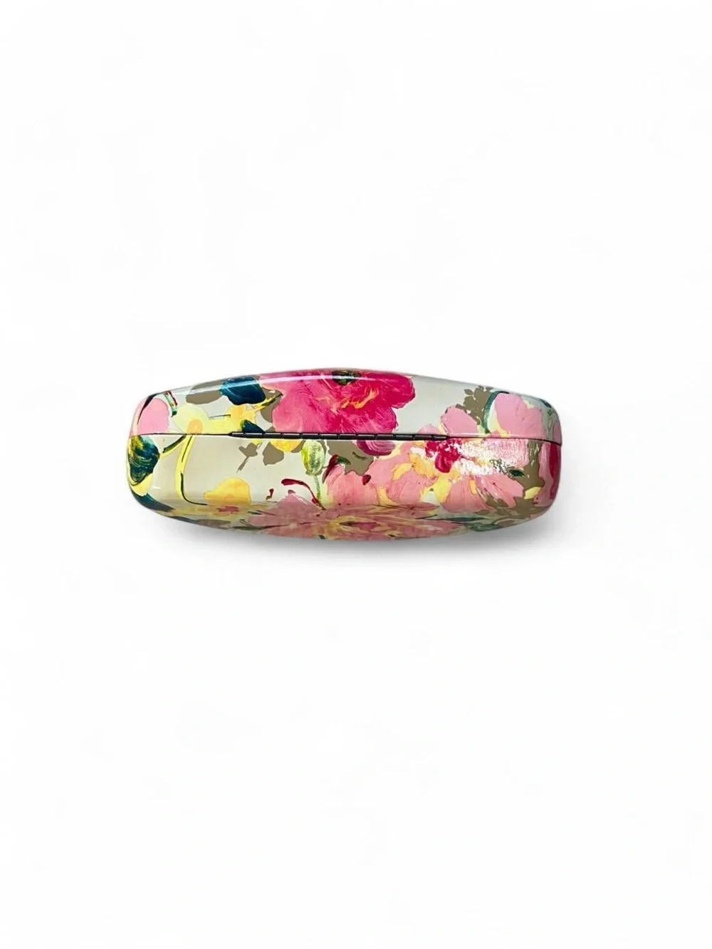 Jessica McClintock Floral Glasses Case with Bright Pink Interior